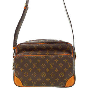 Louis Vuitton Monogram Leather Brown Nile Shoulder Bag